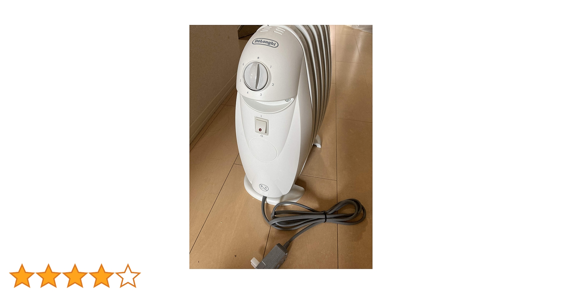 DeLonghi オイルラジエターヒーター 小型L字型フィン5枚  TRN0505JS DeLonghi オイルラジエターヒーター 小型L字型フィン5枚 1?3畳用